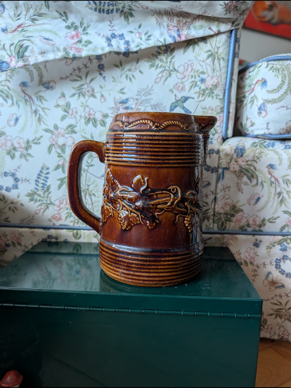 Vtg Ceramic Pitcher